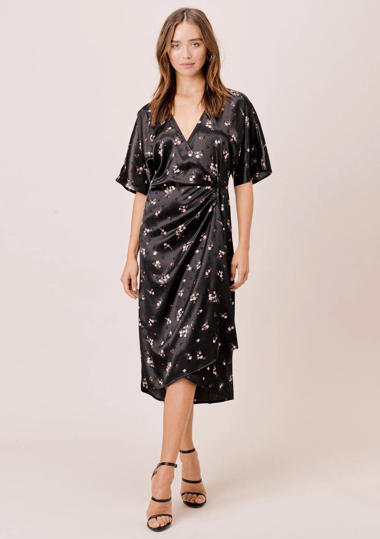 Elisa Floral Midi Dress