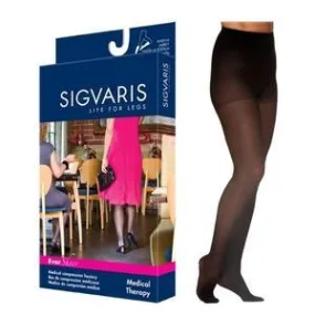 EverSheer Pantyhose, 30-40, Small, Long, Closed, Black