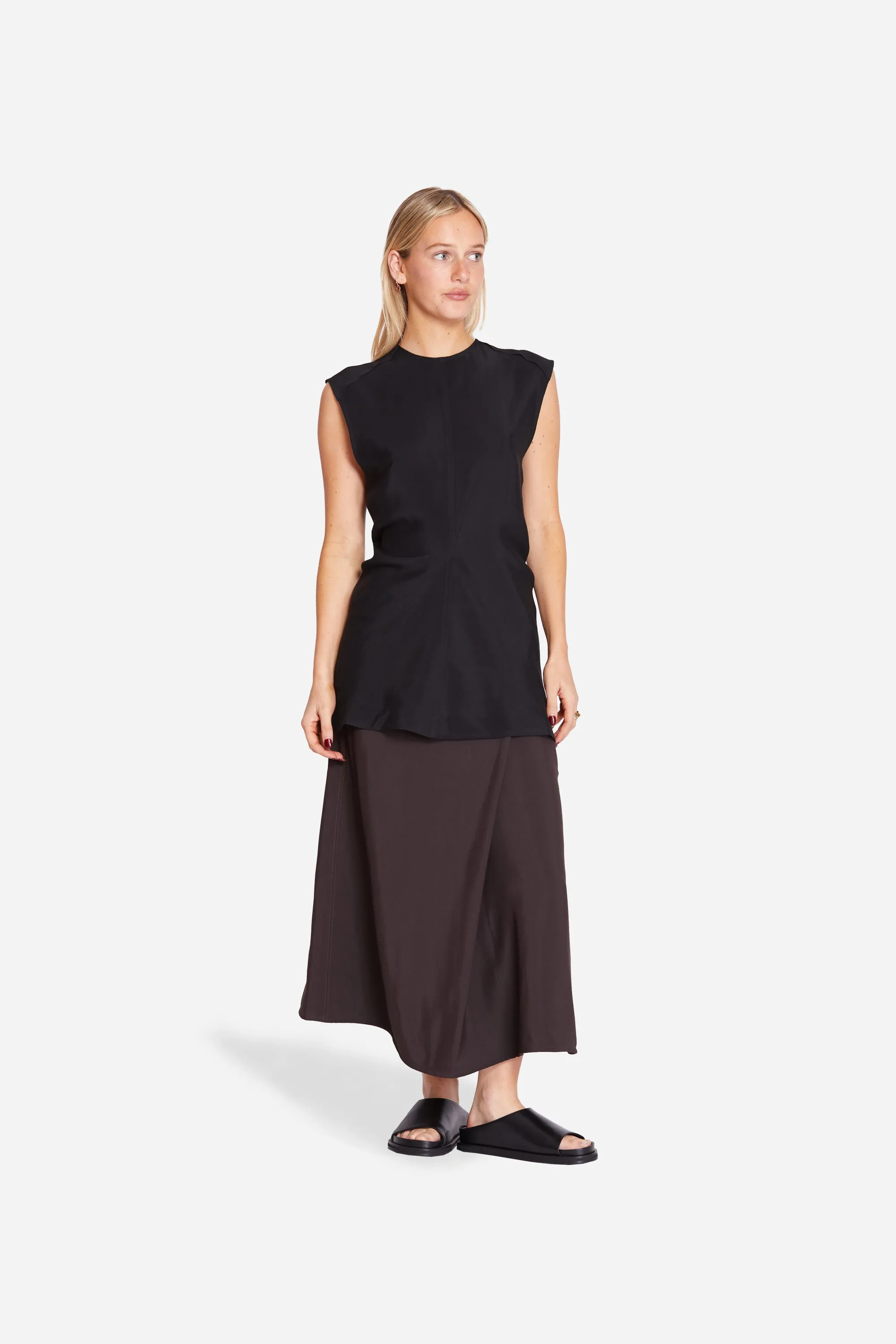 Eyre Wrap Skirt Rye