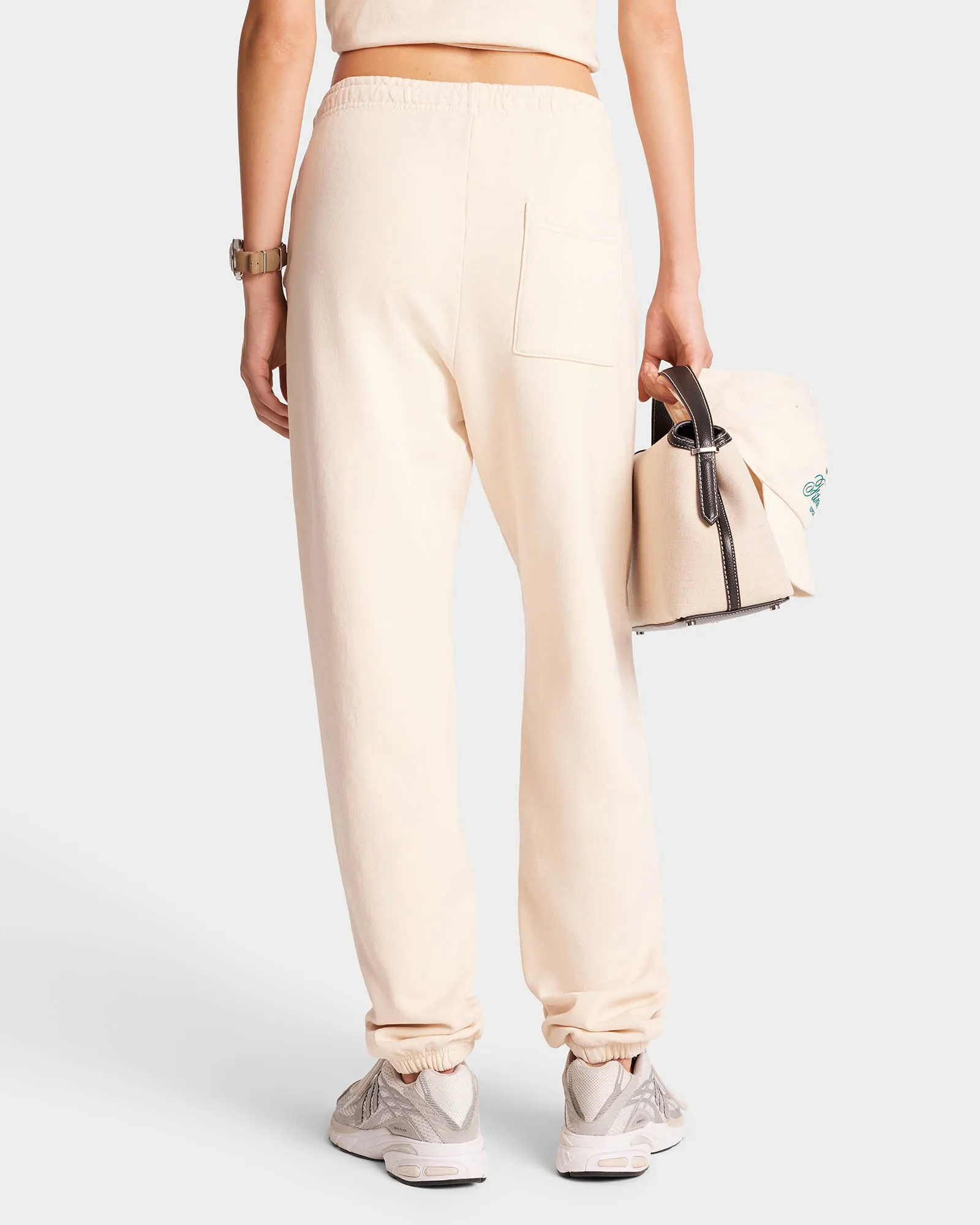 Fitness World Sweatpant - Cream/Alpine