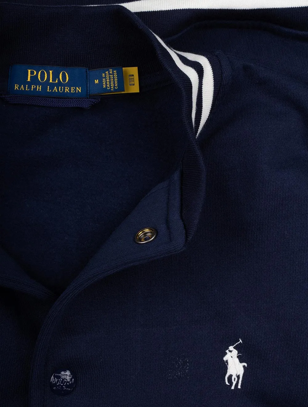 Fleece Baseball Jacket Cruise Navy