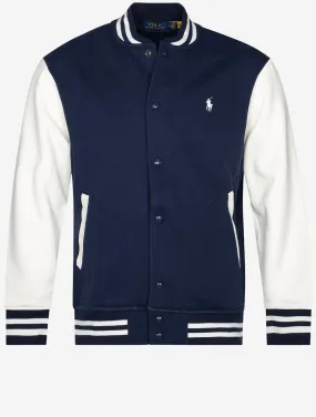 Fleece Baseball Jacket Cruise Navy