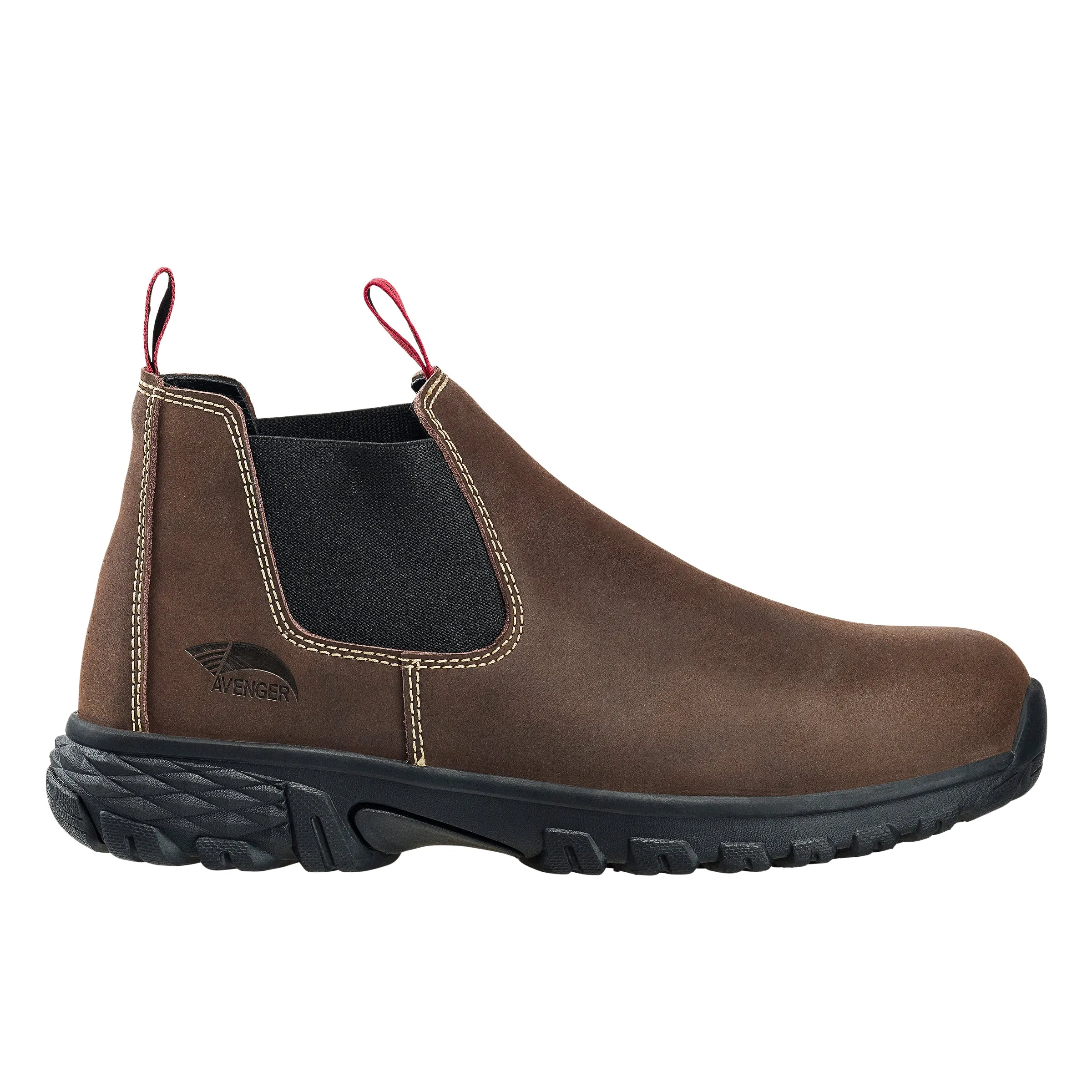 Flight Brown Alloy Toe SD10 Romeo Work Shoe