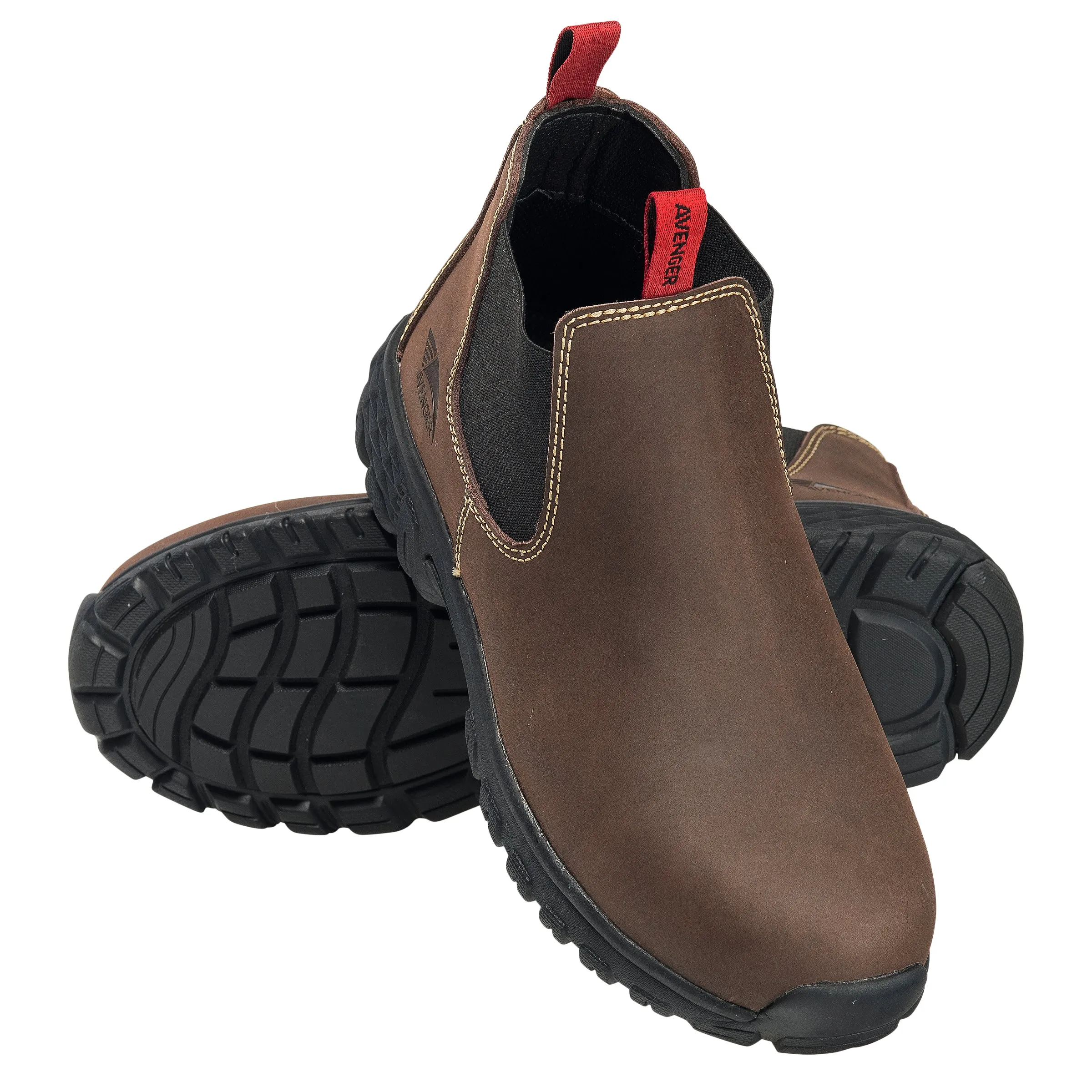 Flight Brown Alloy Toe SD10 Romeo Work Shoe