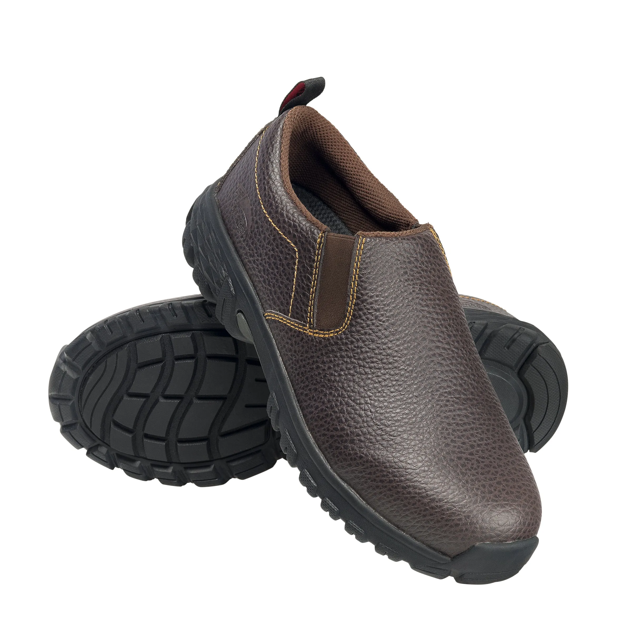 Flight Brown Alloy Toe SD10 Slip-On Work Shoe