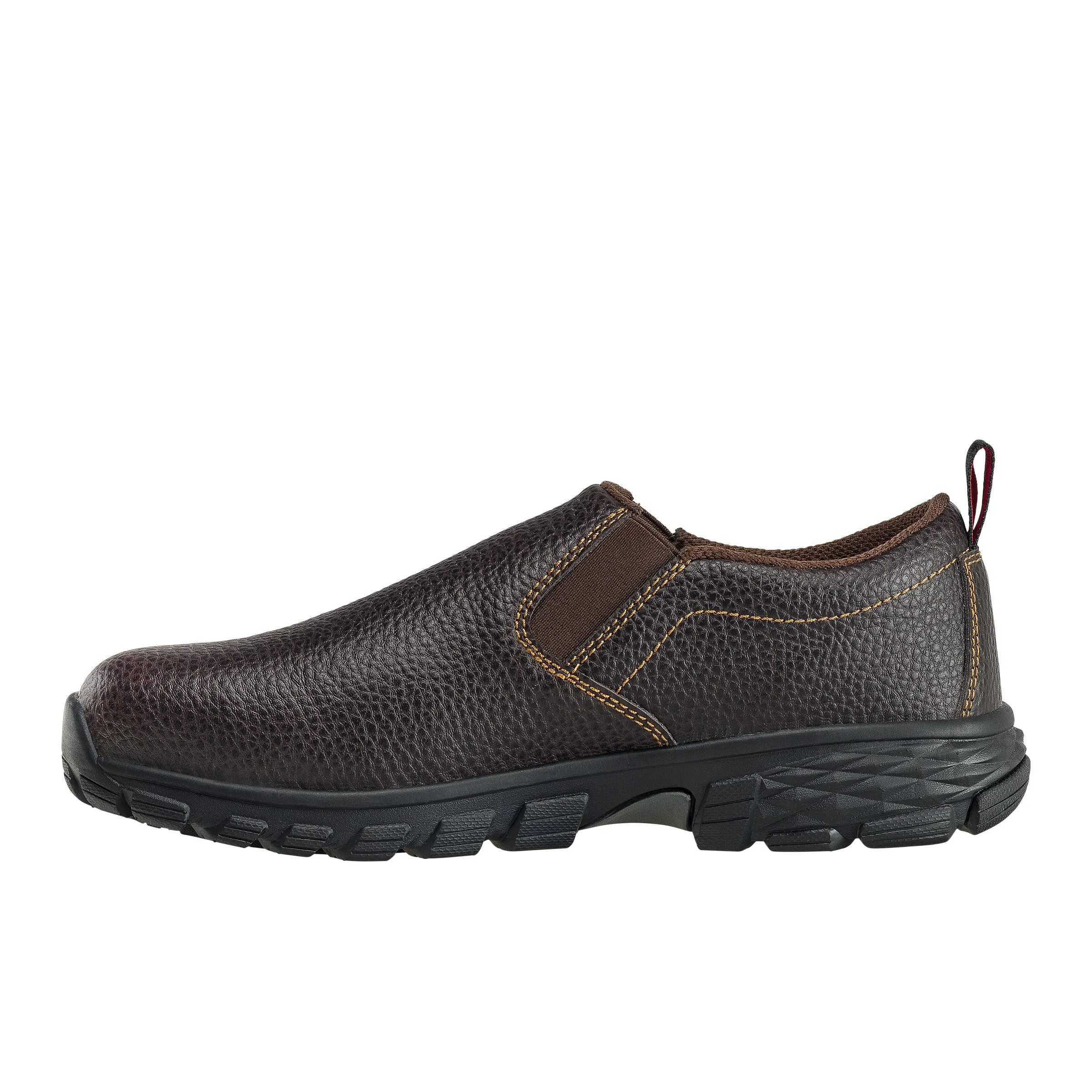 Flight Brown Alloy Toe SD10 Slip-On Work Shoe