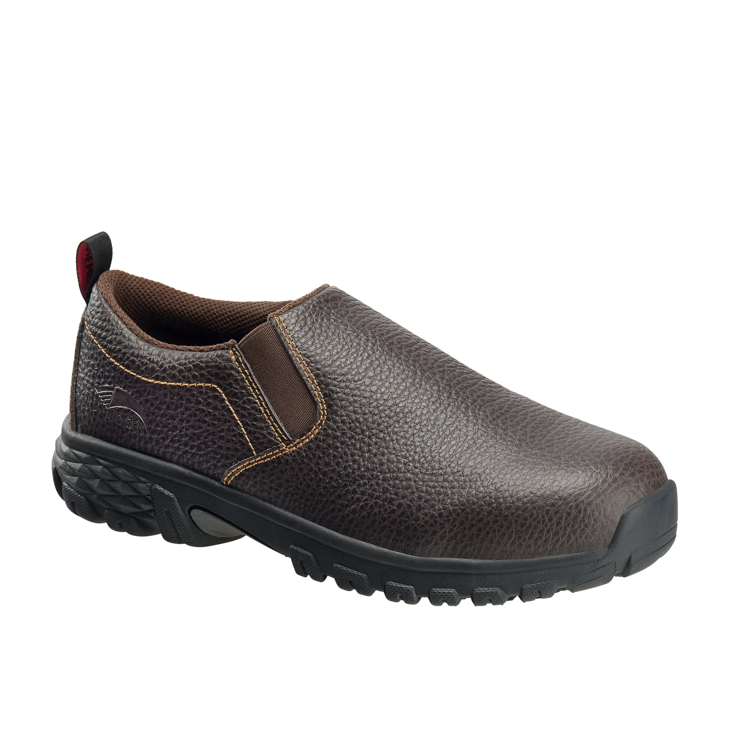 Flight Brown Alloy Toe SD10 Slip-On Work Shoe