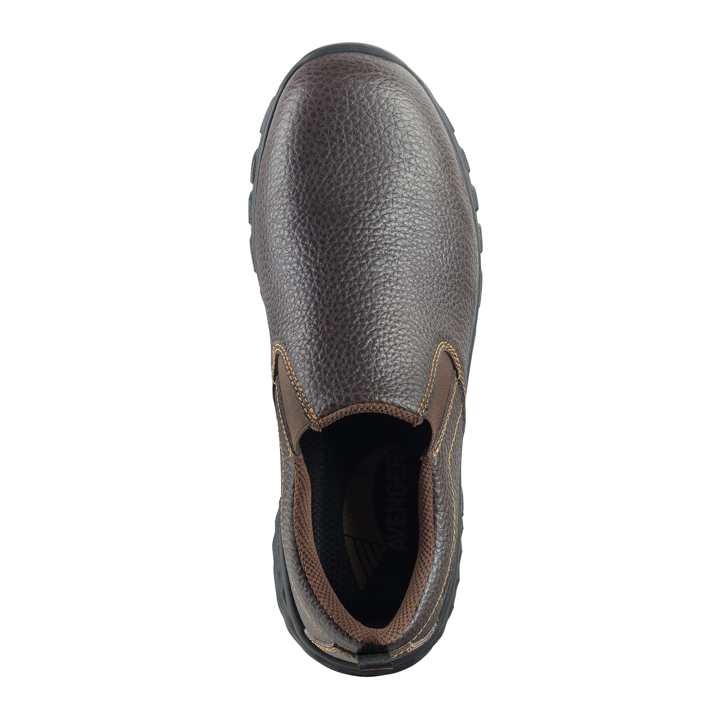 Flight Brown Alloy Toe SD10 Slip-On Work Shoe