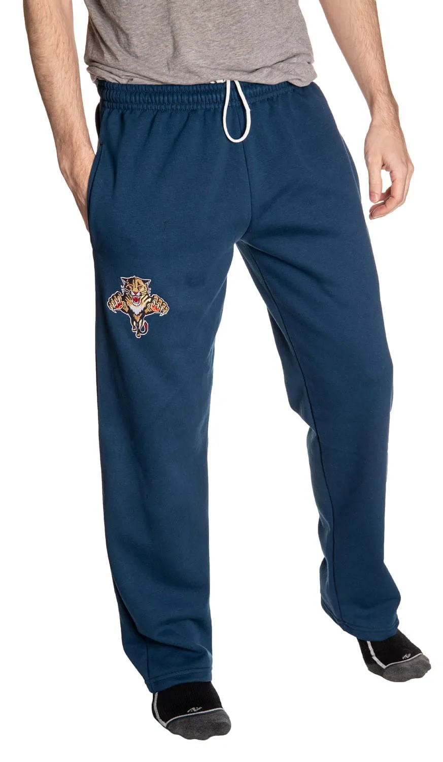 Florida Panthers Embroidered Logo Sweatpants for Men