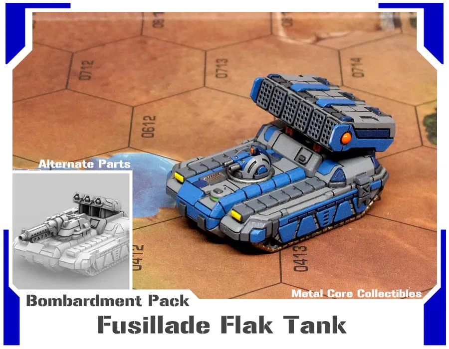 Fusillade Flak Tank- Bombardment