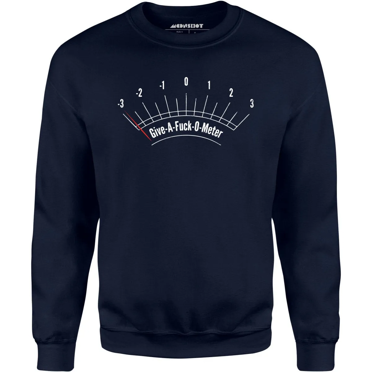 Give-a-fuck-o-meter - Unisex Sweatshirt