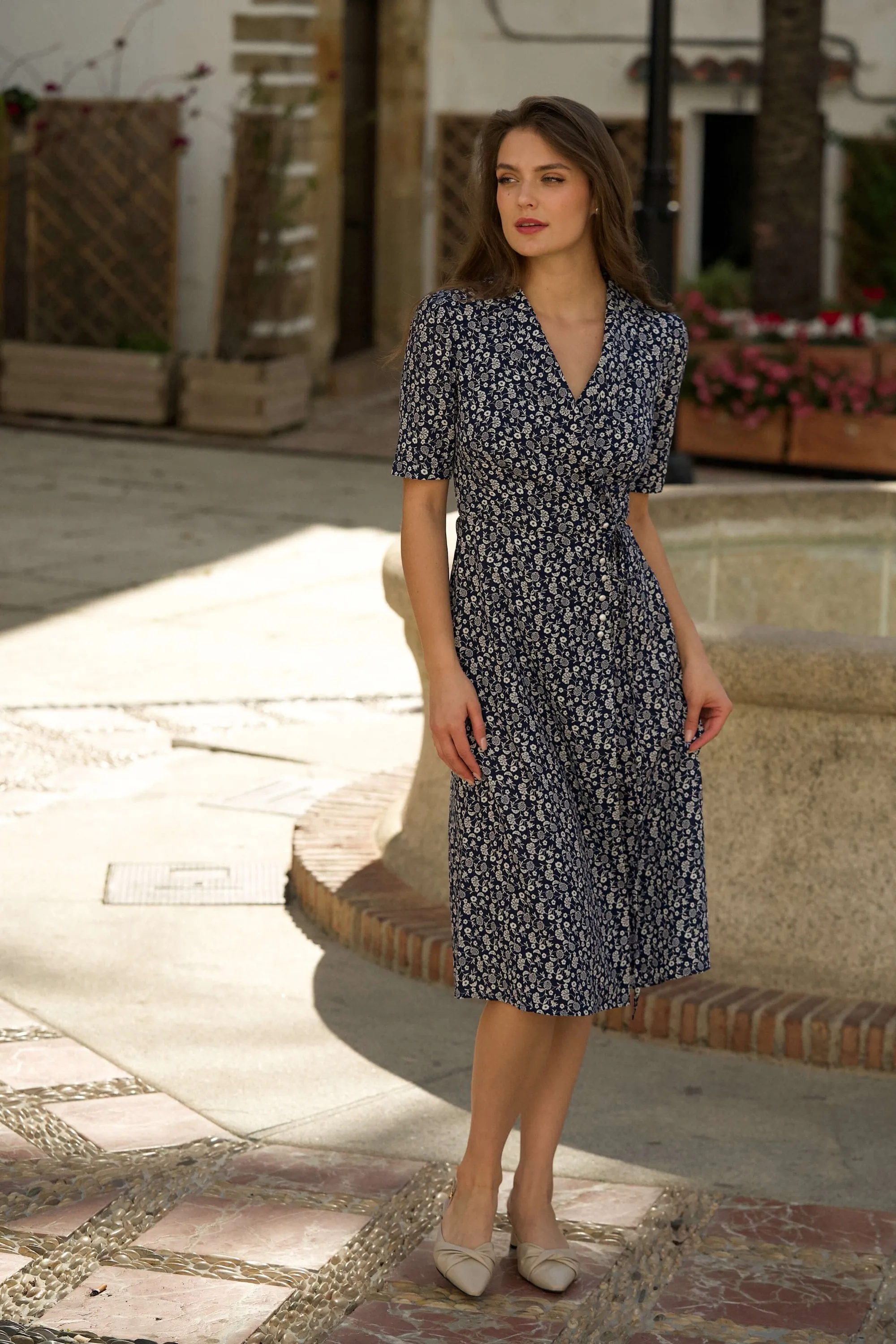 Gracelyn Wrap Dress