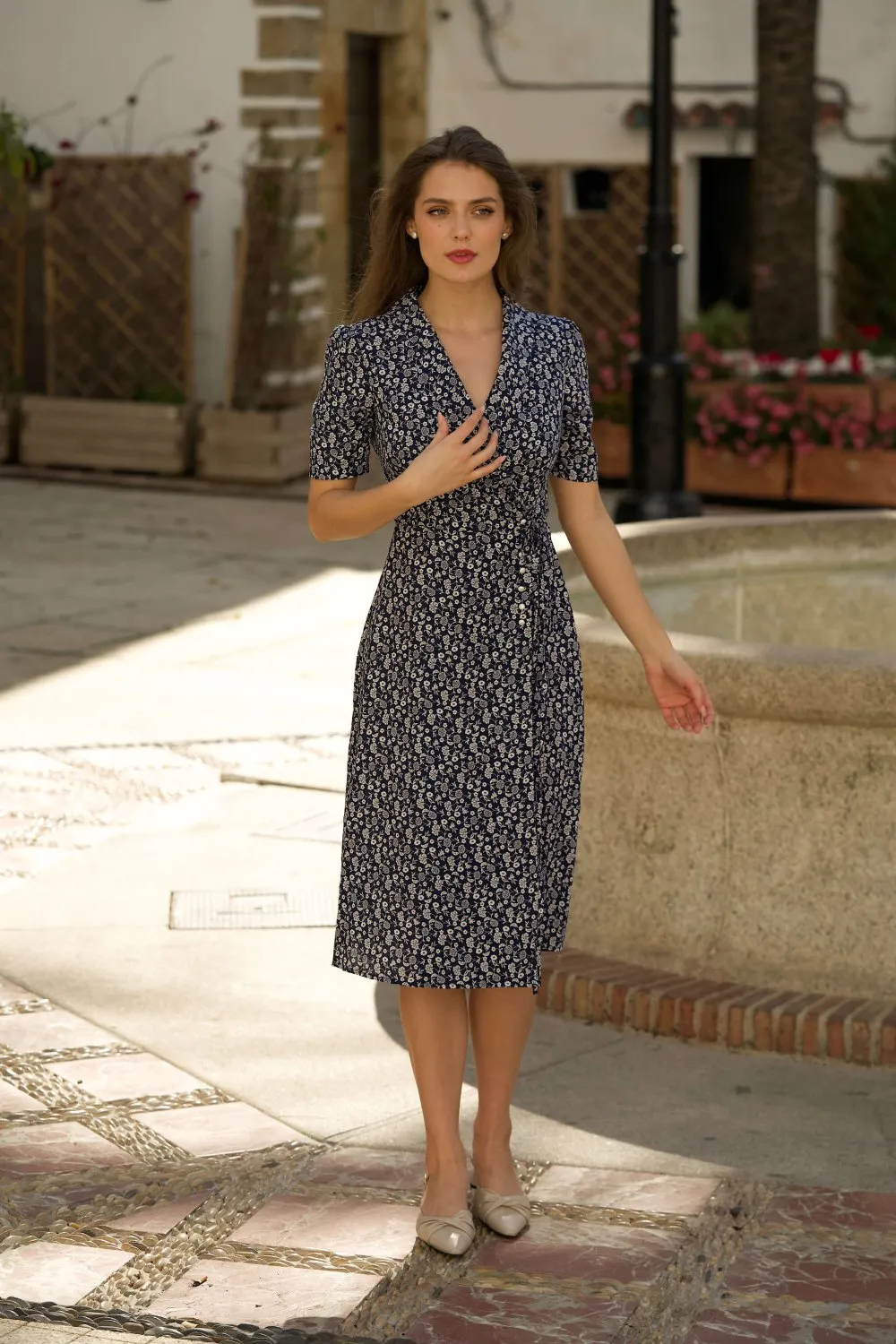 Gracelyn Wrap Dress