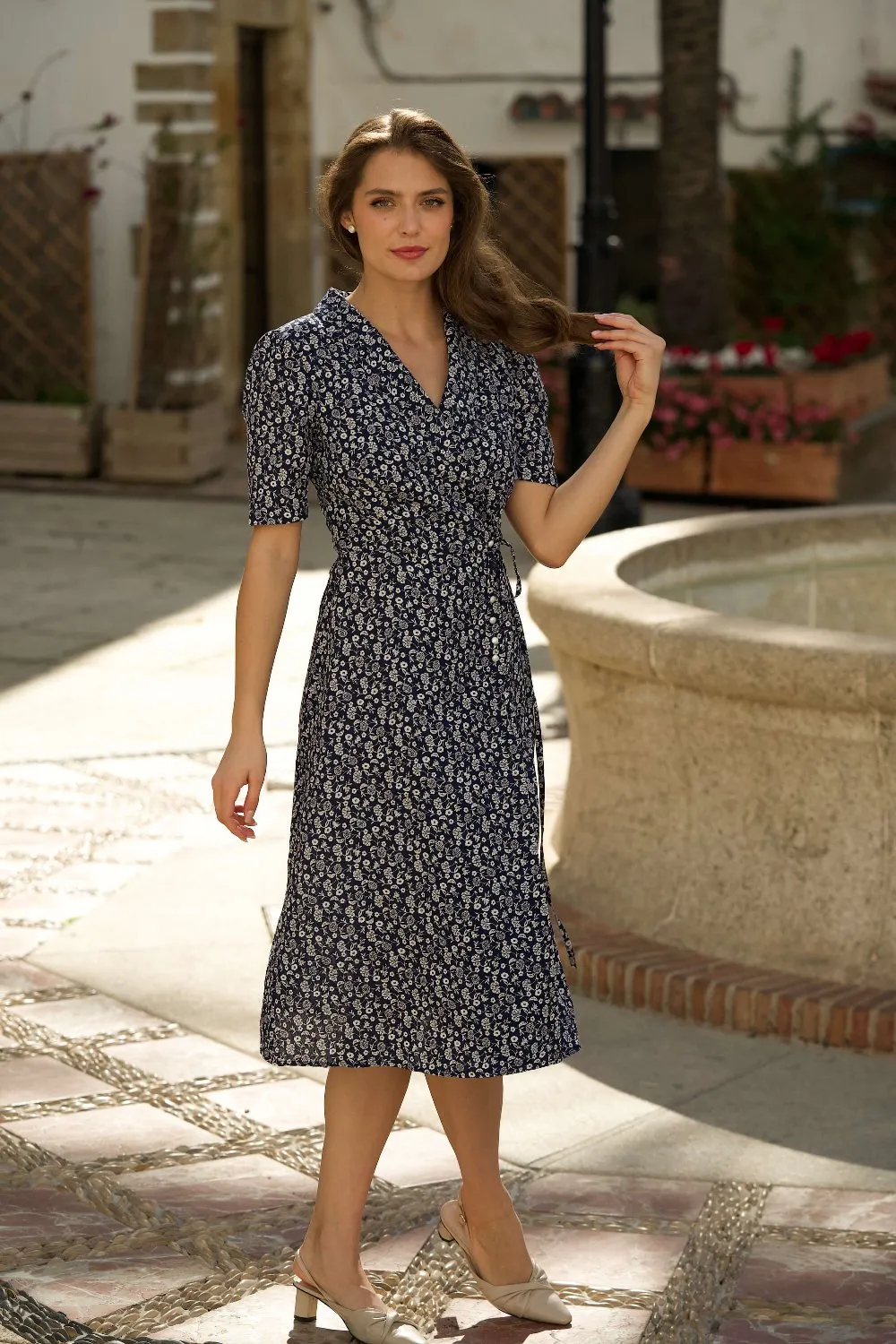 Gracelyn Wrap Dress