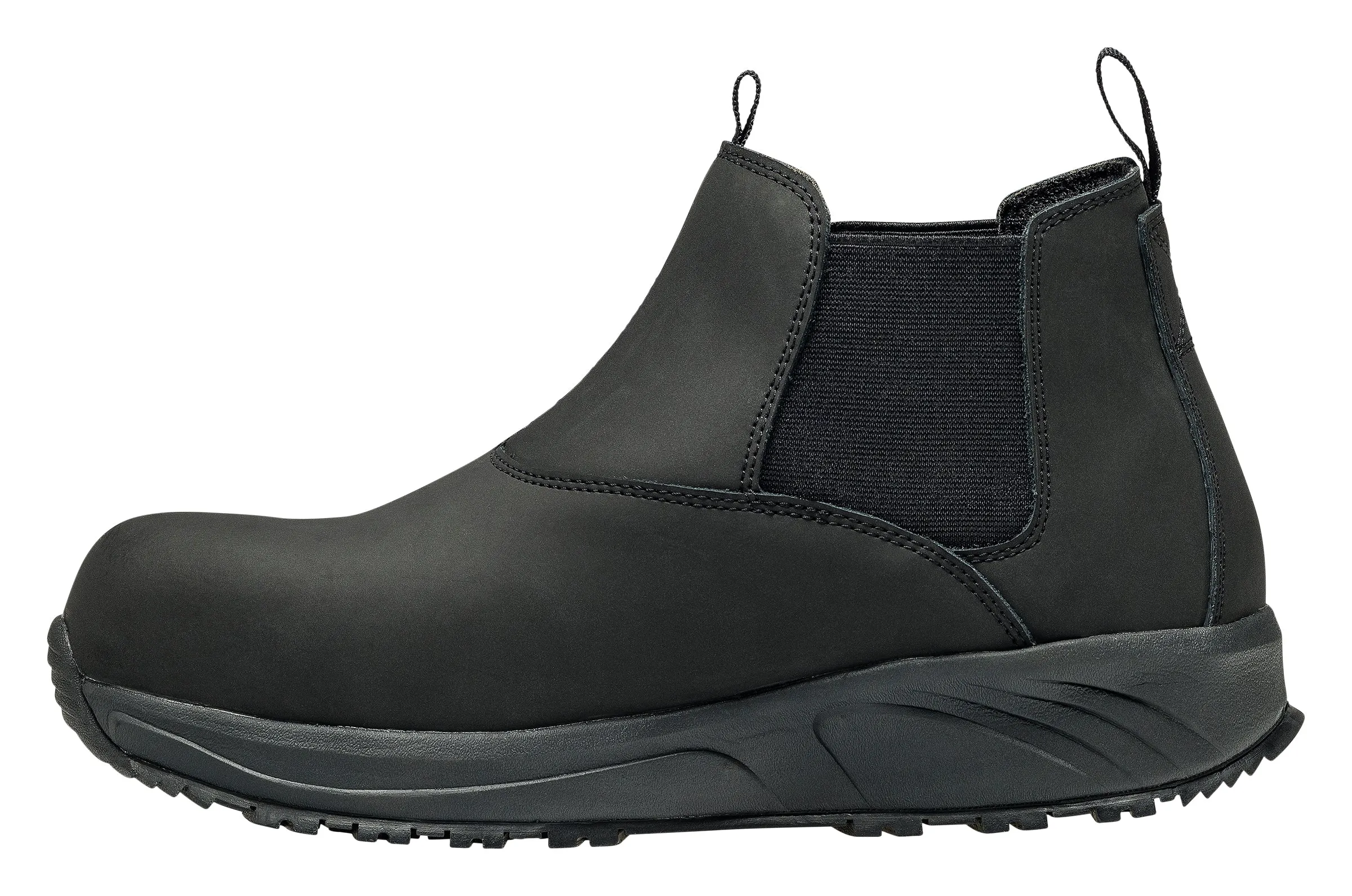 Guard Black Composite Toe EH Romeo Work Shoe