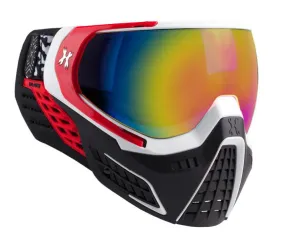 HK Army KLR Goggle - SCORCH (White/Red - Fusion Lens)