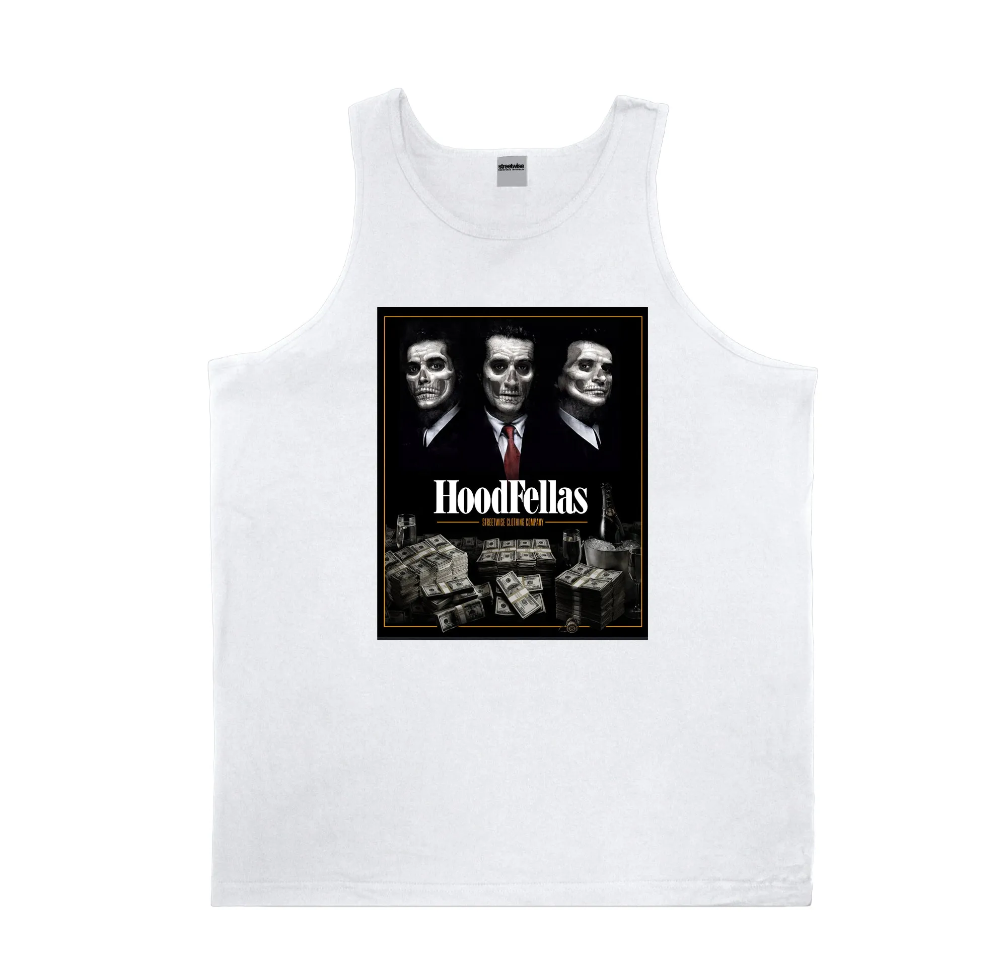 Hoodfellas Tank (White)