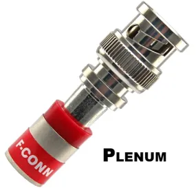 ICM FS59BNCPL2 RG59-F-Conn-Plenum 2 BNC Connector