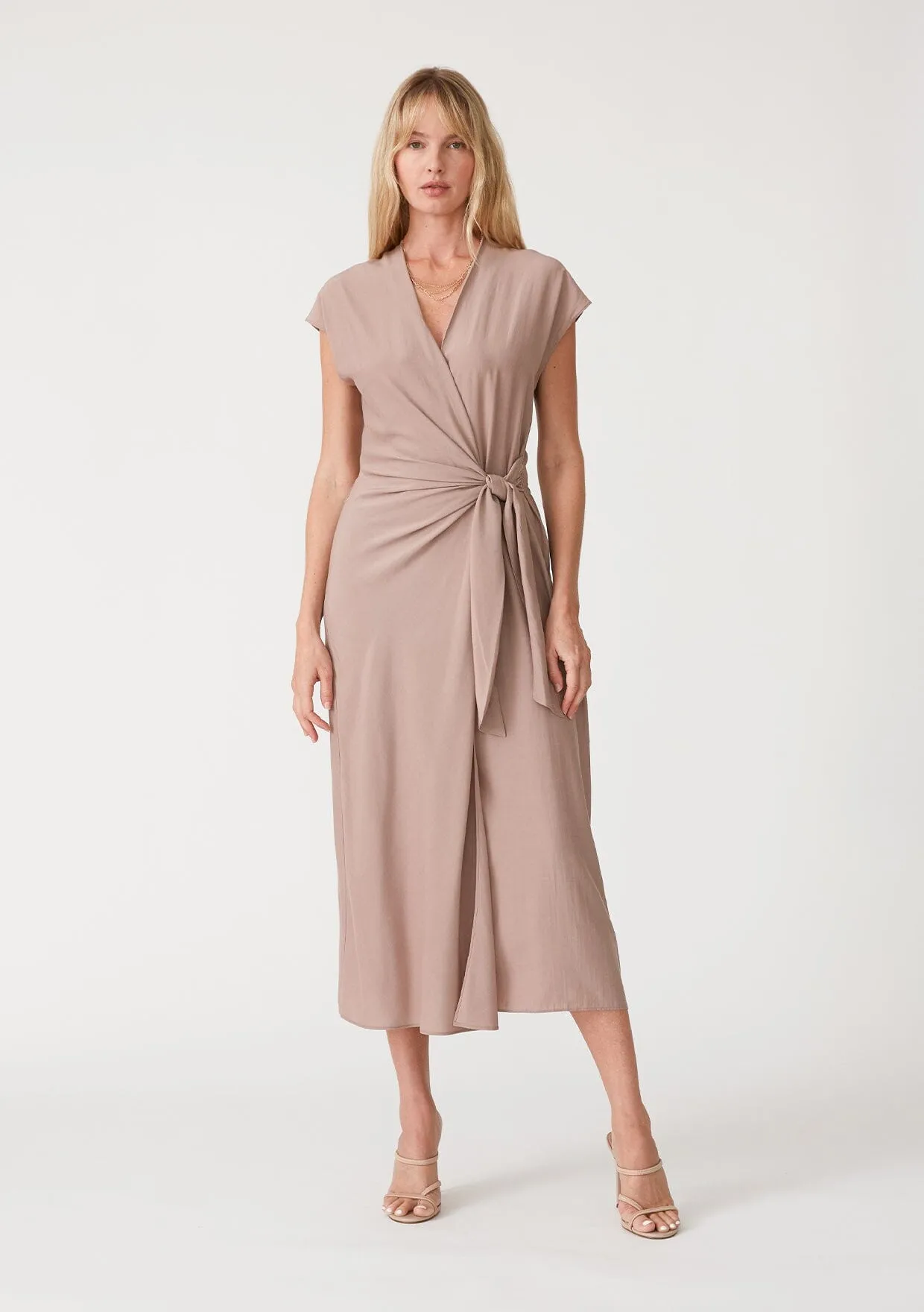 Iris Maxi Wrap Dress