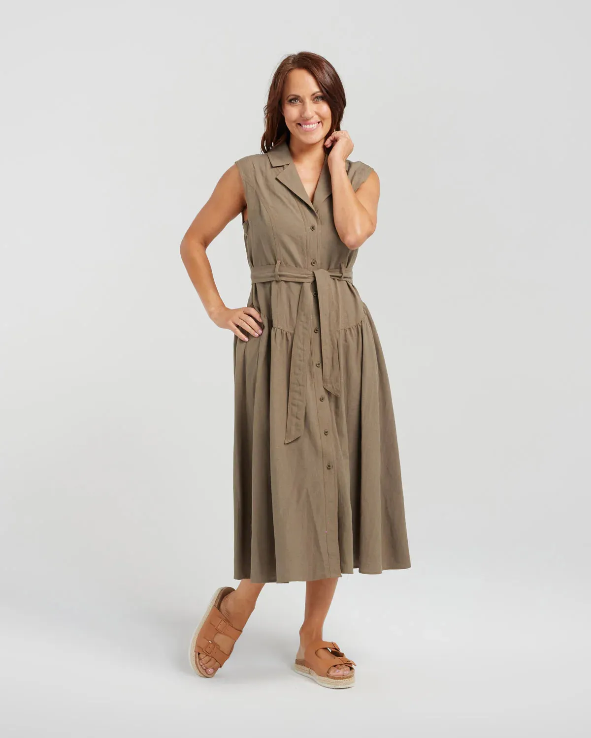 Ivy Dress Olive