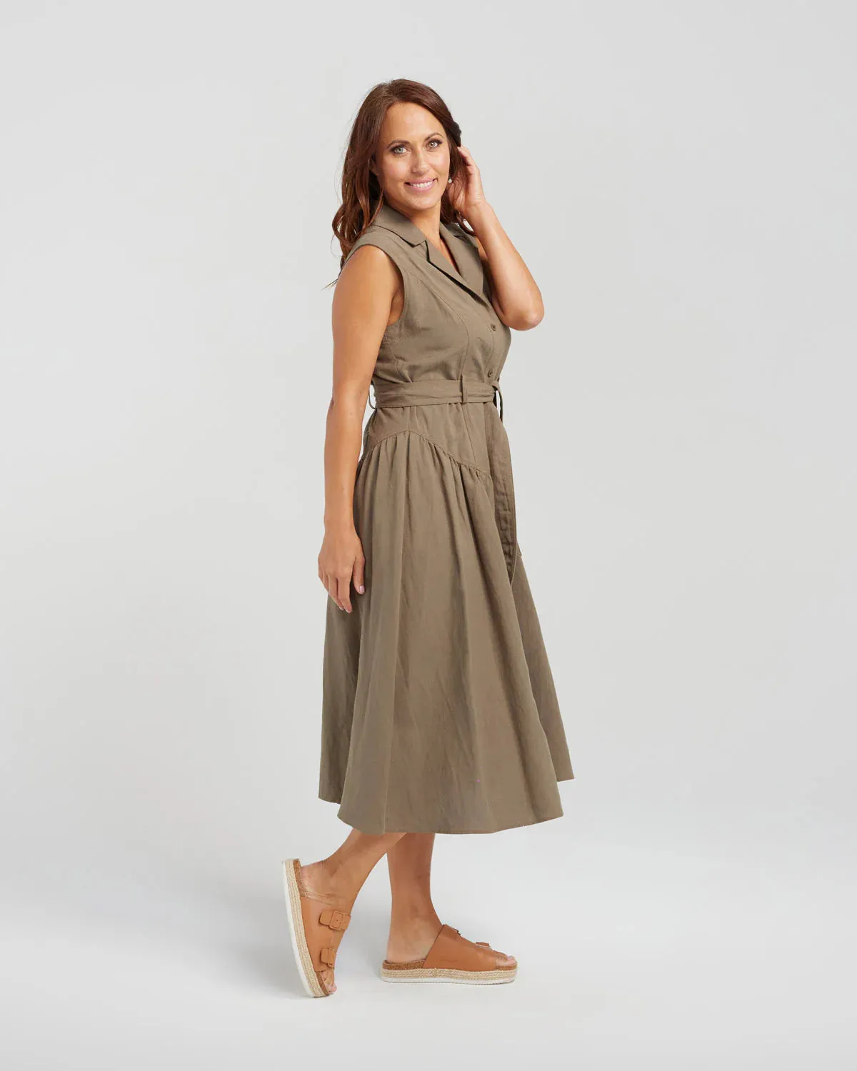 Ivy Dress Olive