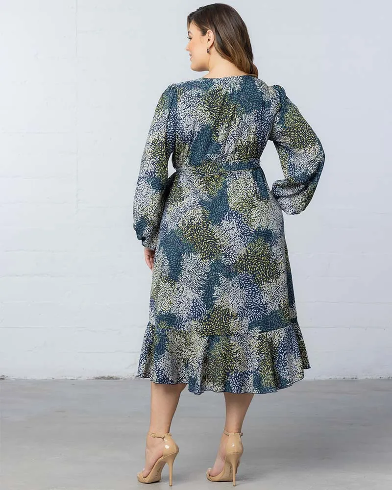 Julia Long Sleeve Wrap Dress - Sale!