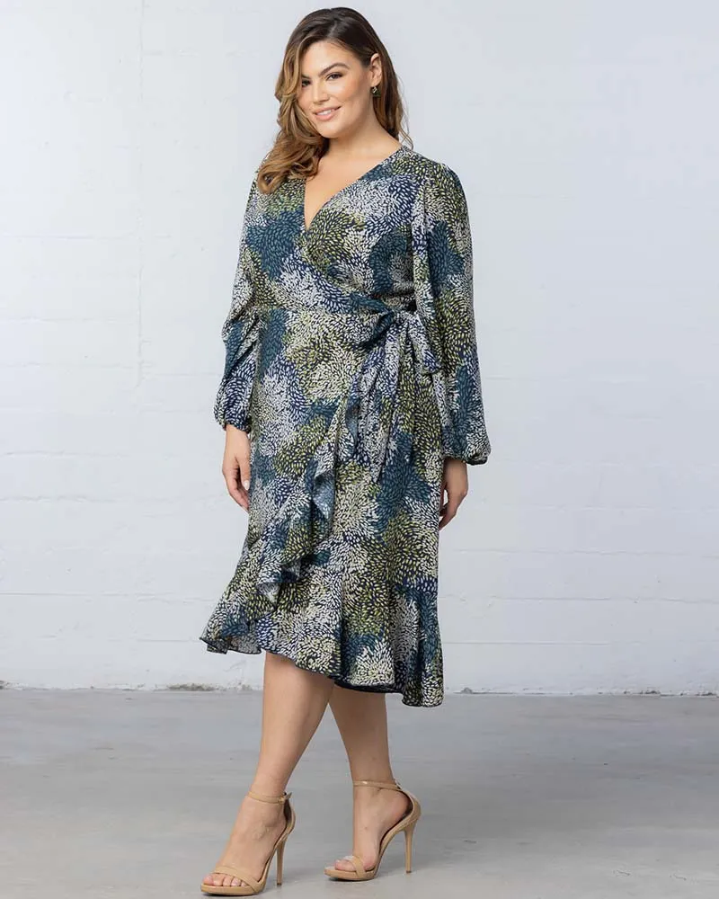 Julia Long Sleeve Wrap Dress - Sale!