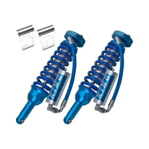 King 2.5 OE Performance Series Coilover Remote Reservoir Front Shock Kits for 2006-2009 Toyota FJ Cruiser (0 - 3" Lift)