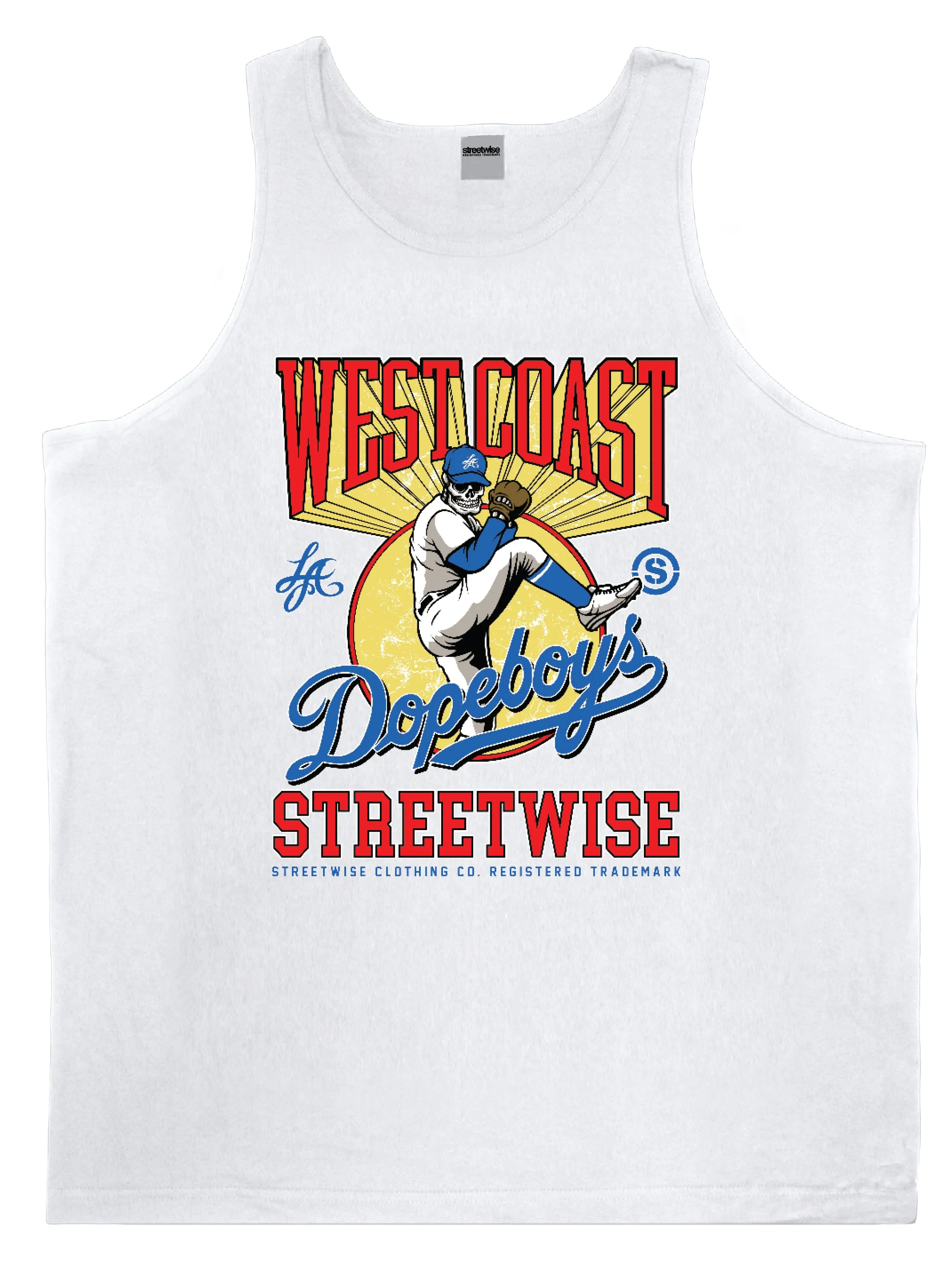 L.A. Boys Tank (White)