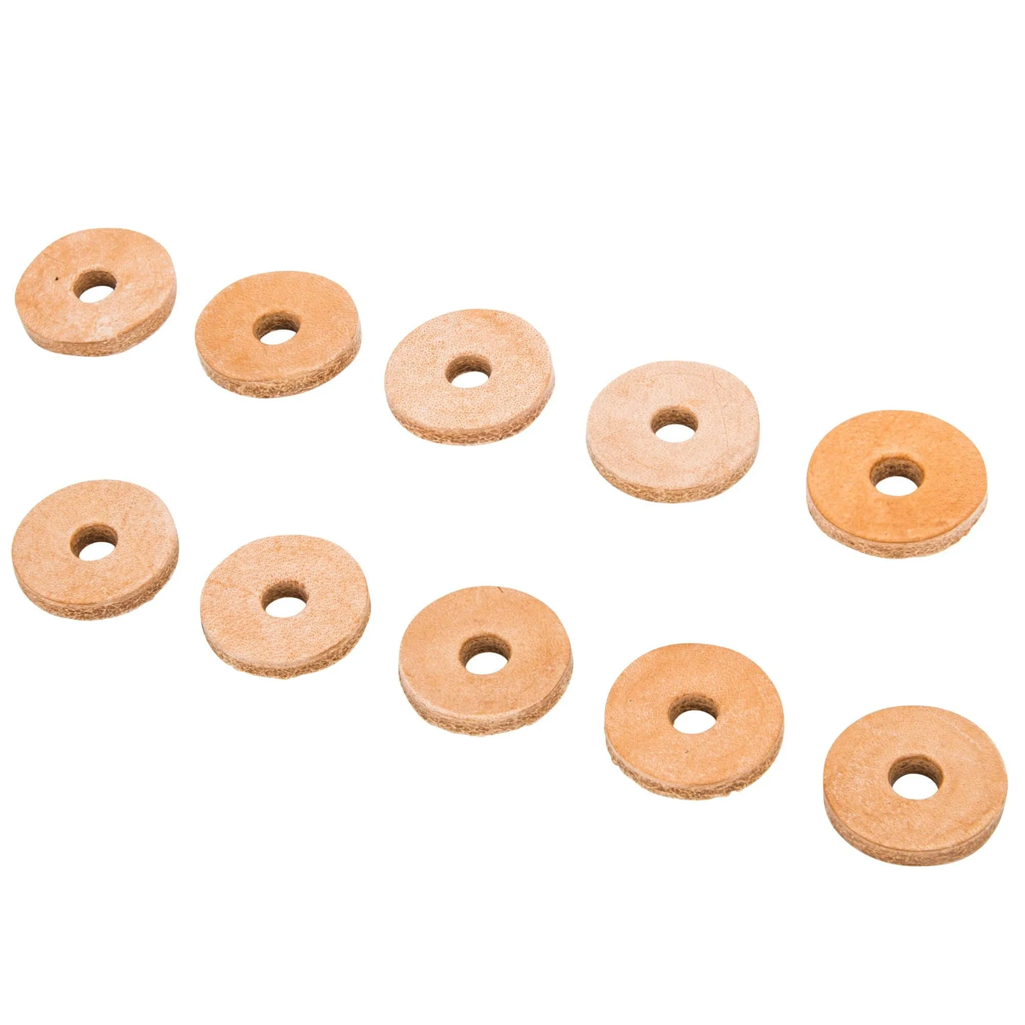 Leather Washers 10 pack - 5/16 inch Hole - 1 inch diameter x 1/8 inch thick