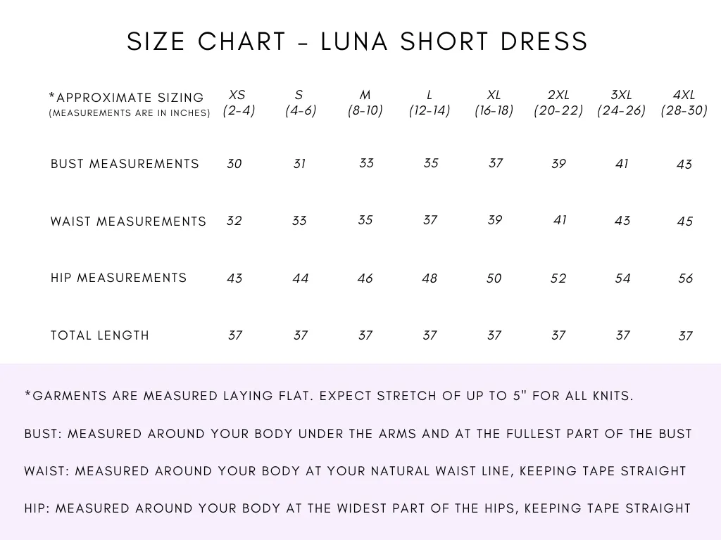 Luna Short Tank Dress