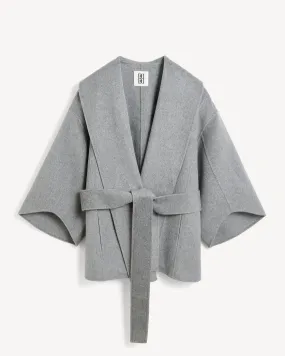 MARGITH COAT | GREY MELANGE