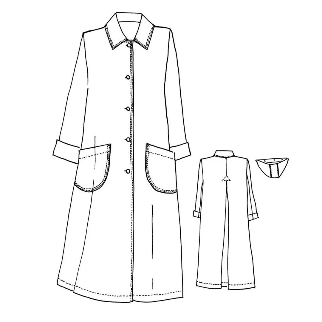 Melbourne Trench Coat Pattern