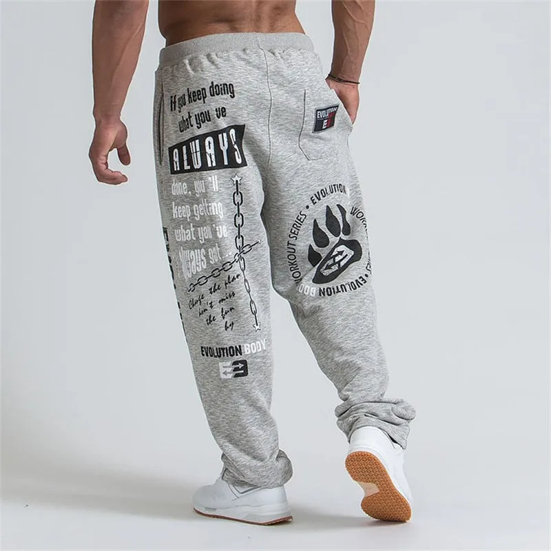 Men's Cotton Harem Joggers