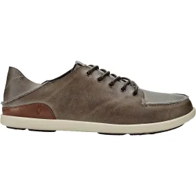 Men's OluKai Nalukai Husk/Silt Leather