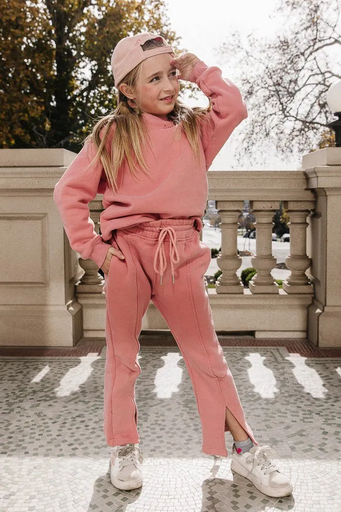 Mini Ivy Sweatpants in Pink