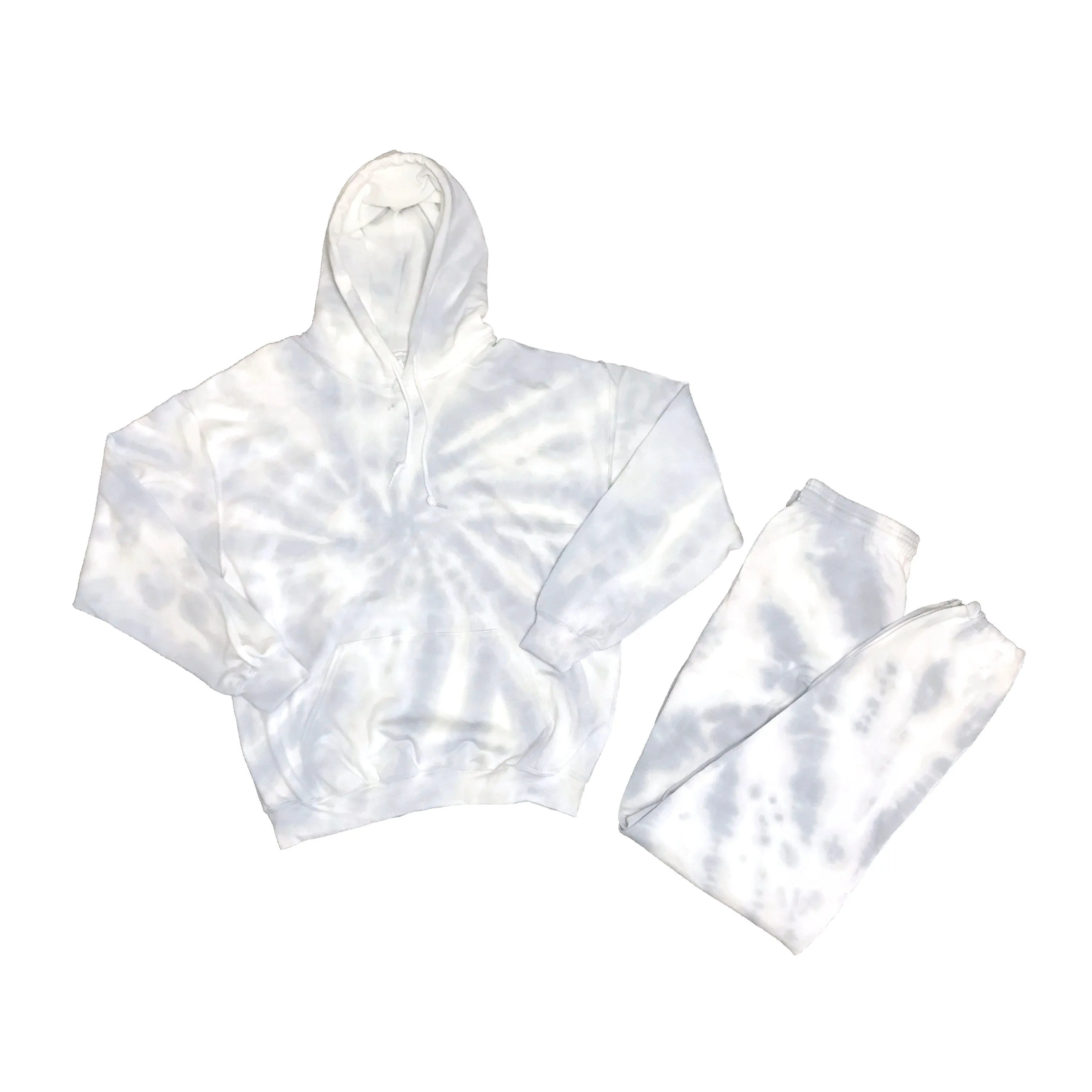 Mist Spiral Tie Dye Sweatsuit Set