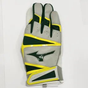 Mizuno B-303 Batting Gloves - 'Logo'  Grey Newmarket Hawks