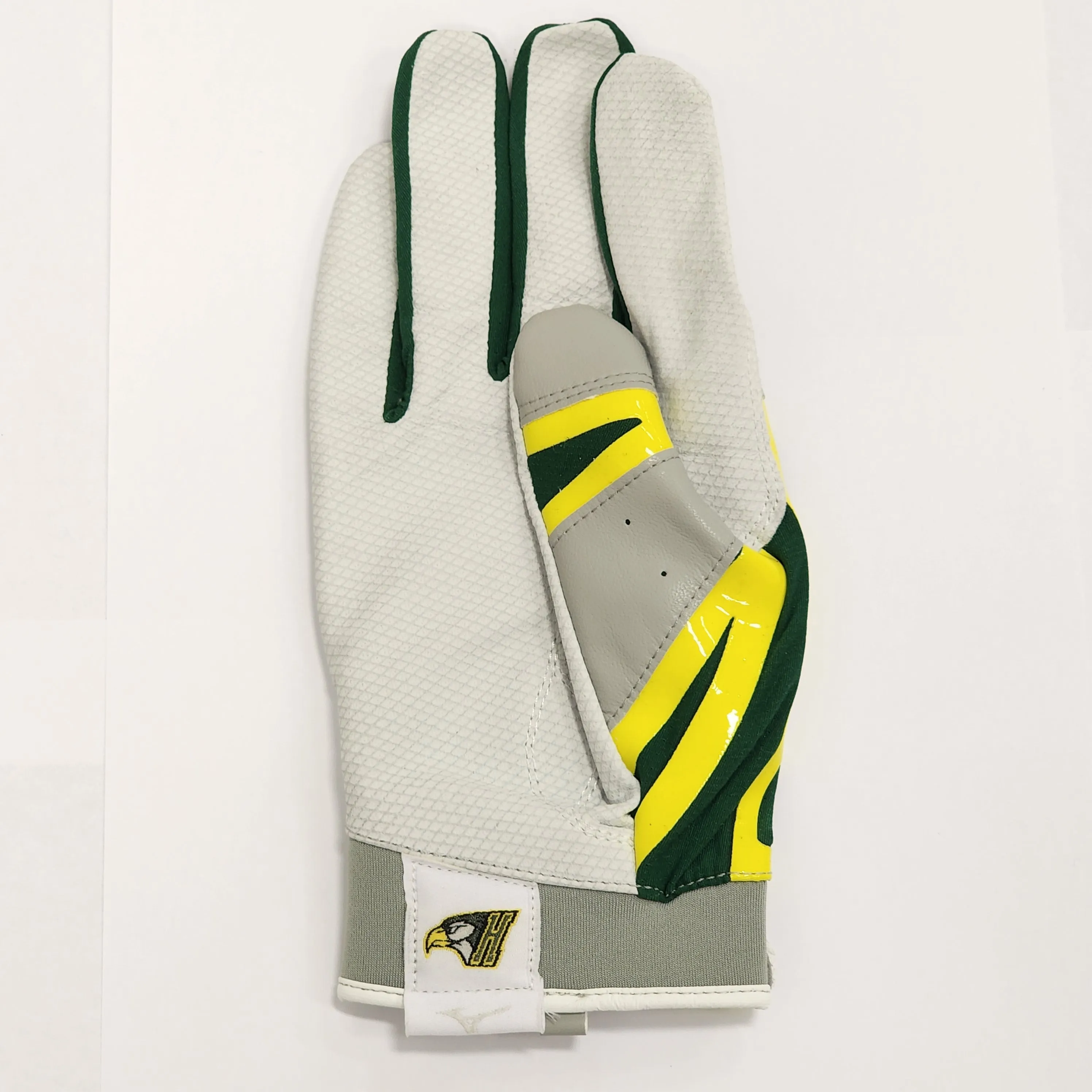 Mizuno B-303 Batting Gloves - 'Logo'  Grey Newmarket Hawks