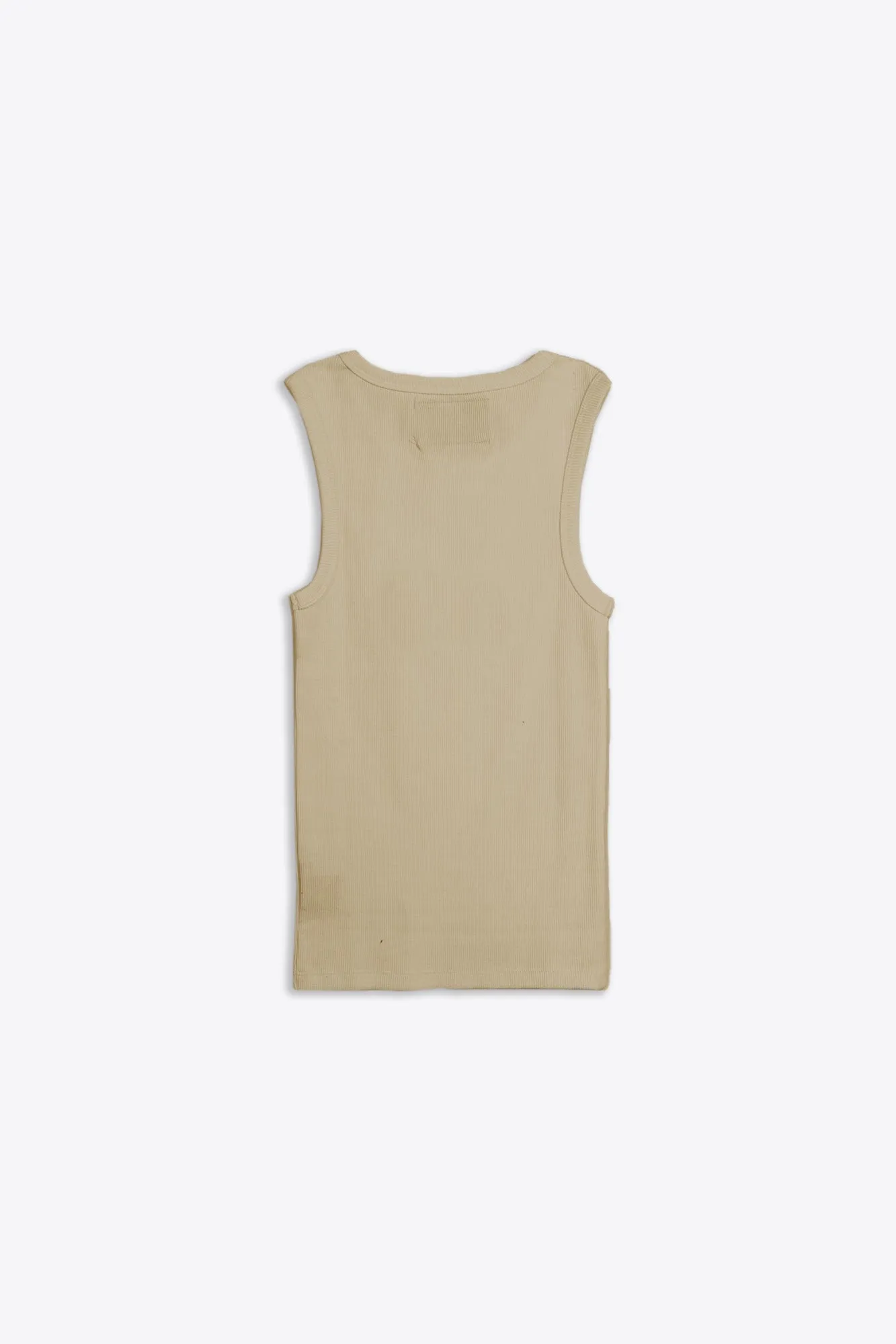 My Body Heavyweight Stretch Rib Racer Tank (Sand)