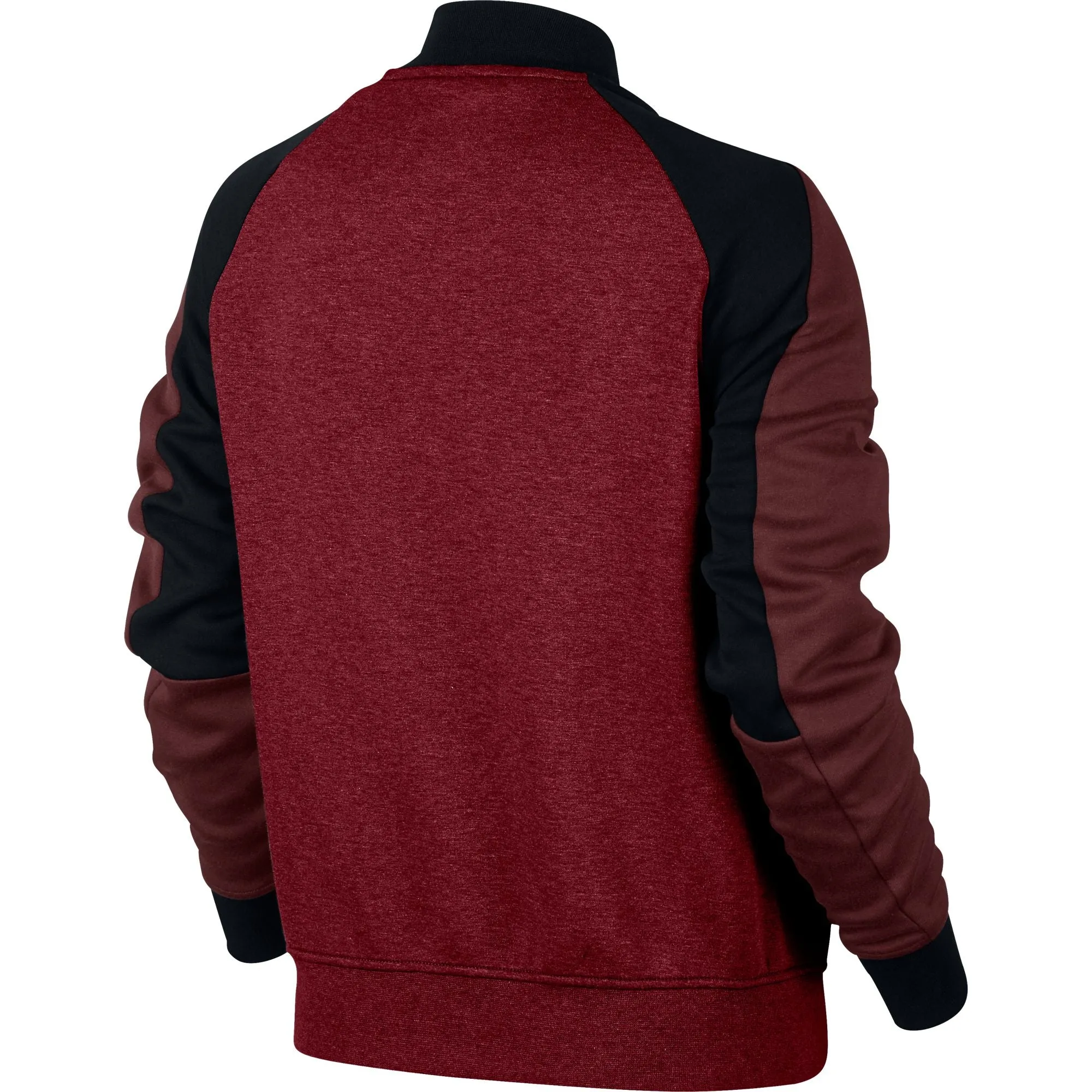 Nike Tech Fleece Destroyer Women's Jacket Burgundy