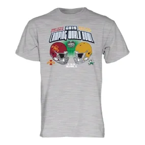 Notre Dame Fighting Irish Iowa State Cyclones 2019 Camping World Bowl T-Shirt