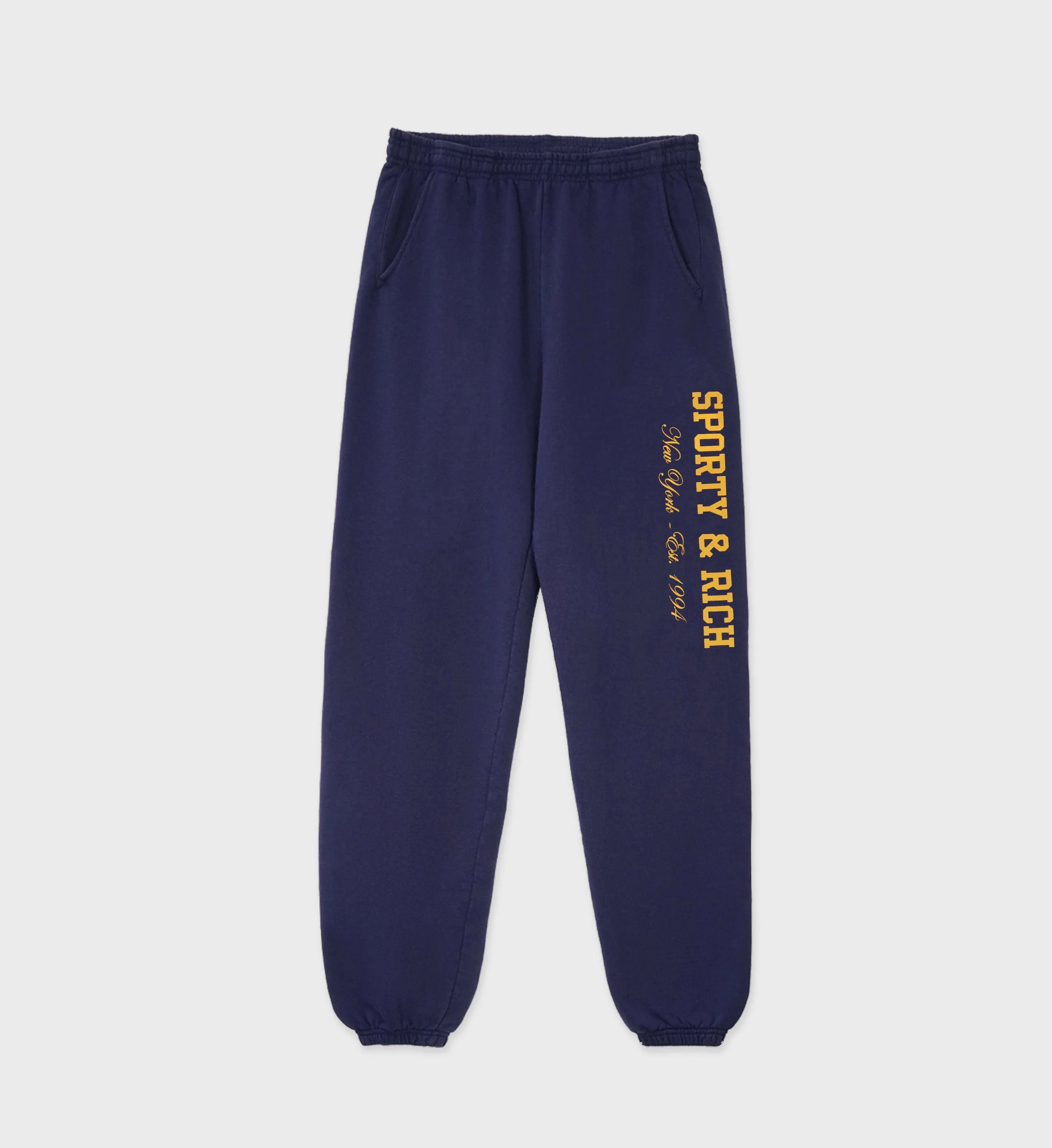 NY Running Club Sweatpant - Navy/Gold