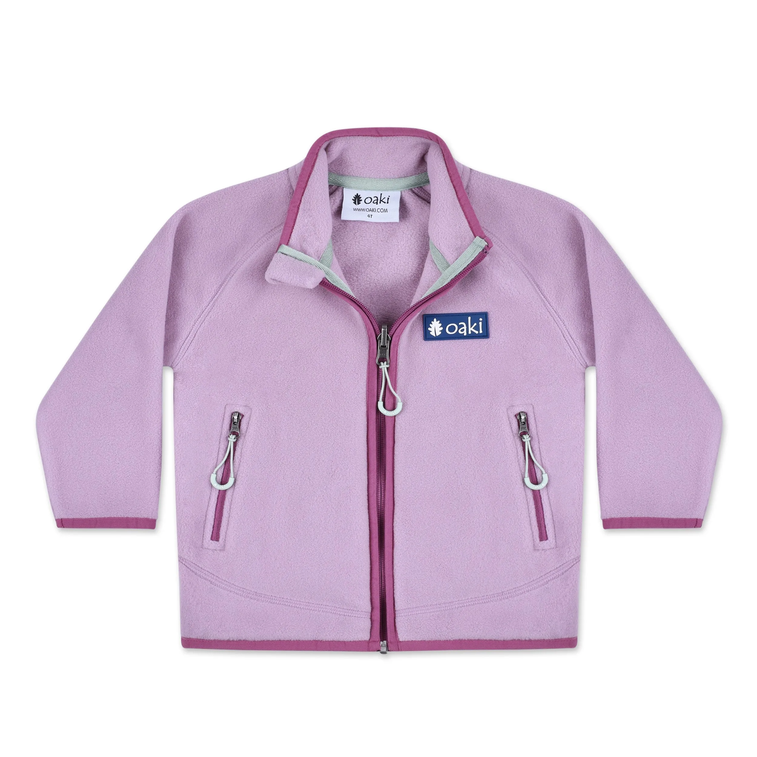 OAKI 200 Series Polartec Fleece Jacket in Lavender (Sizing Runs Small, Recommend Sizing Up)