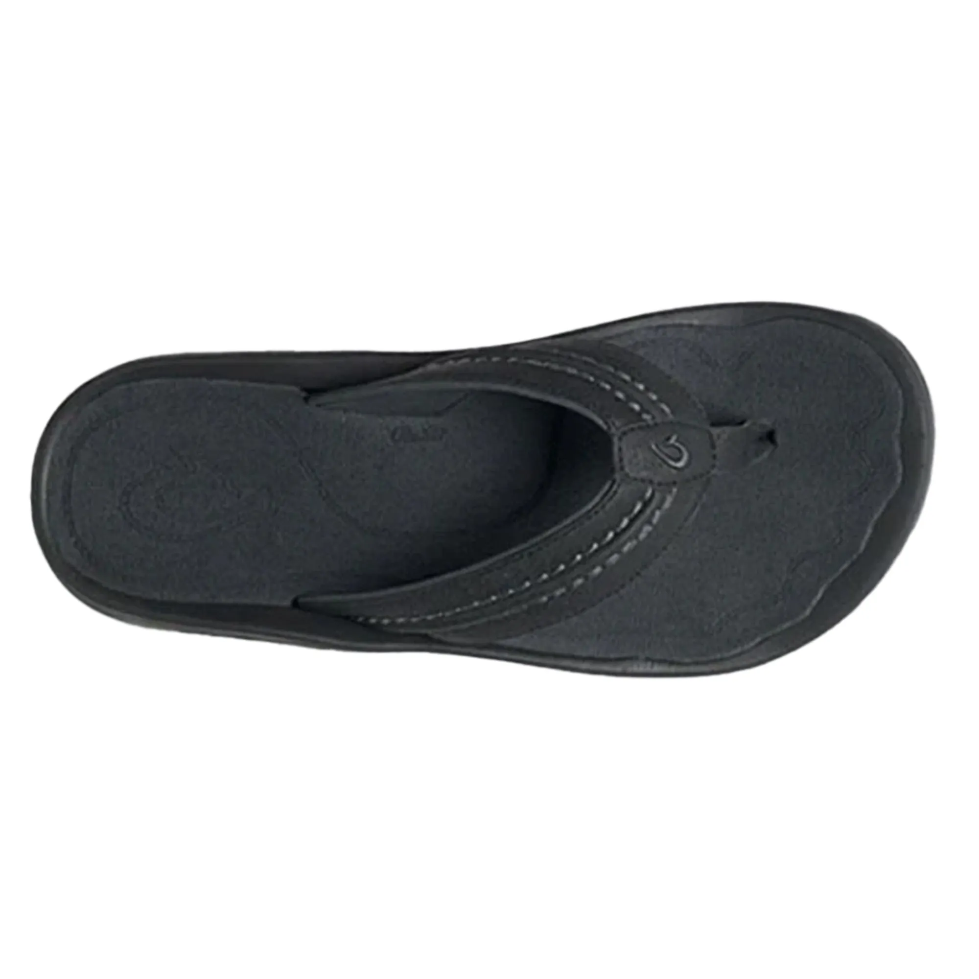 OluKai Hukua Sandal - Black/Dark shadow