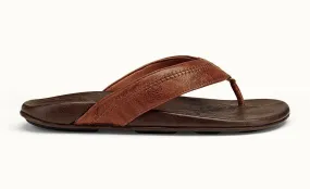 Olukai Men's Hiapo/Rum-Dark Wood