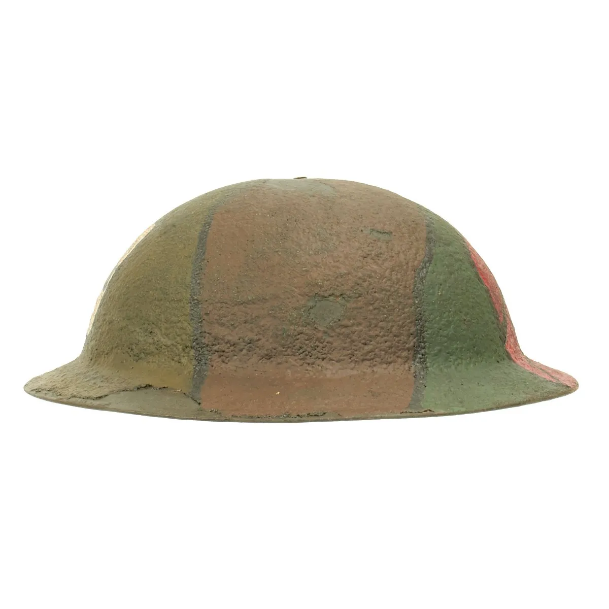 Original U.S. WWI M1917 Refurbished Doughboy Helmet of the 304th Patton Tank Brigade