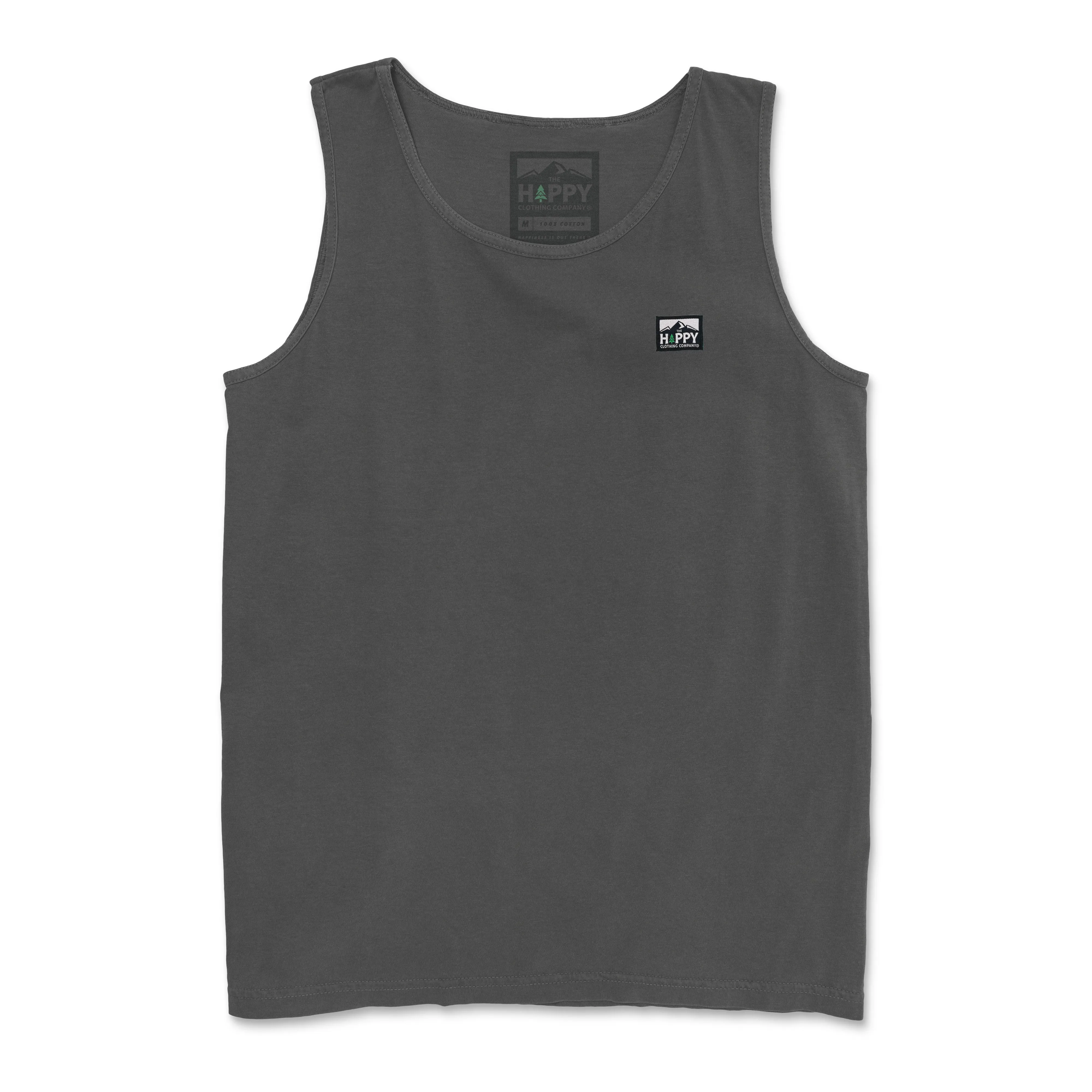 Pigment-Dyed Logo Label Tank