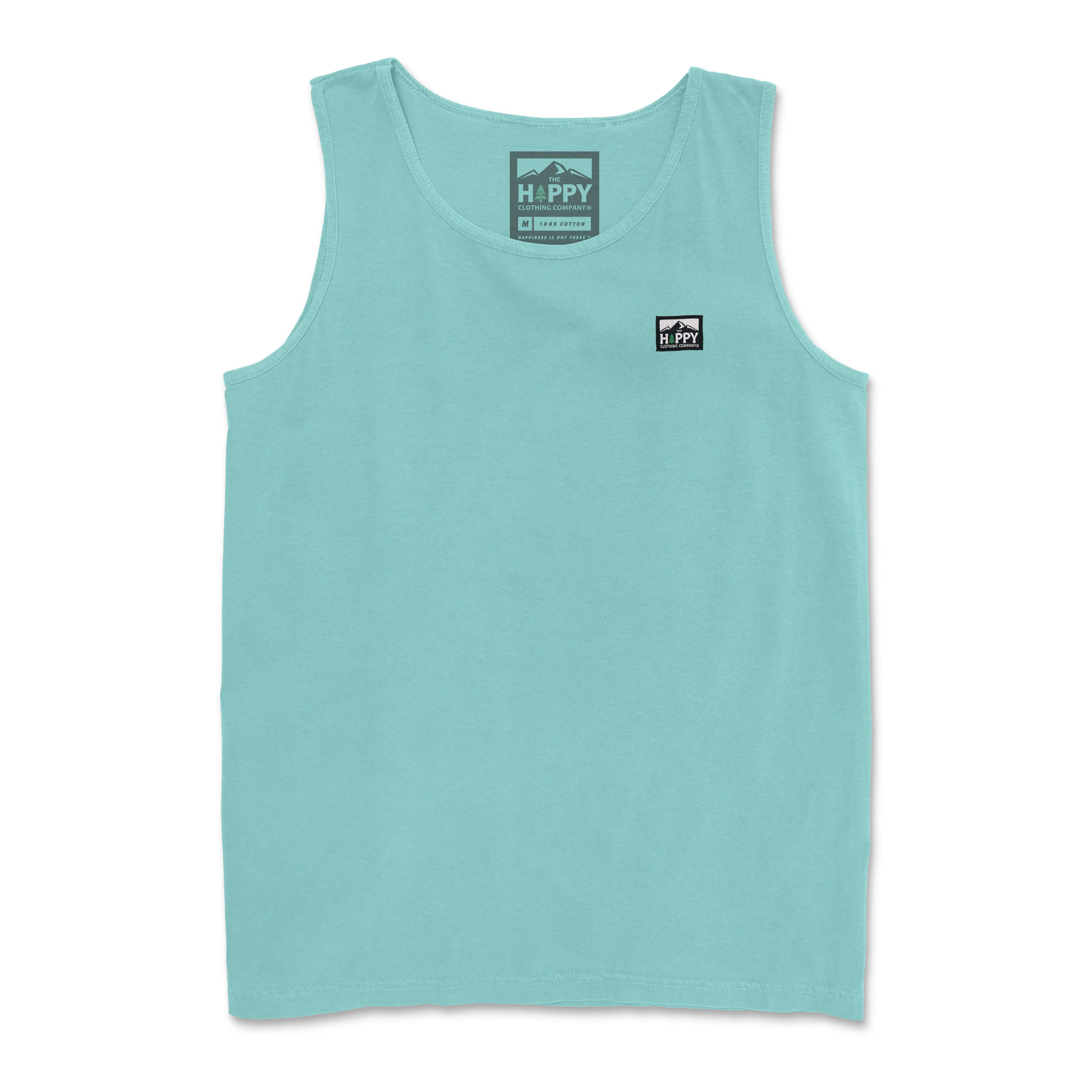 Pigment-Dyed Logo Label Tank