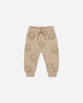 Quincy Mae Relaxed Fleece Sweat Pant - Lions